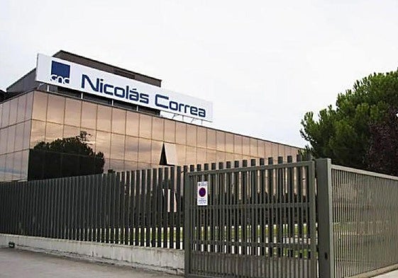 Sede la empresa Nicolás Correa en Burgos.