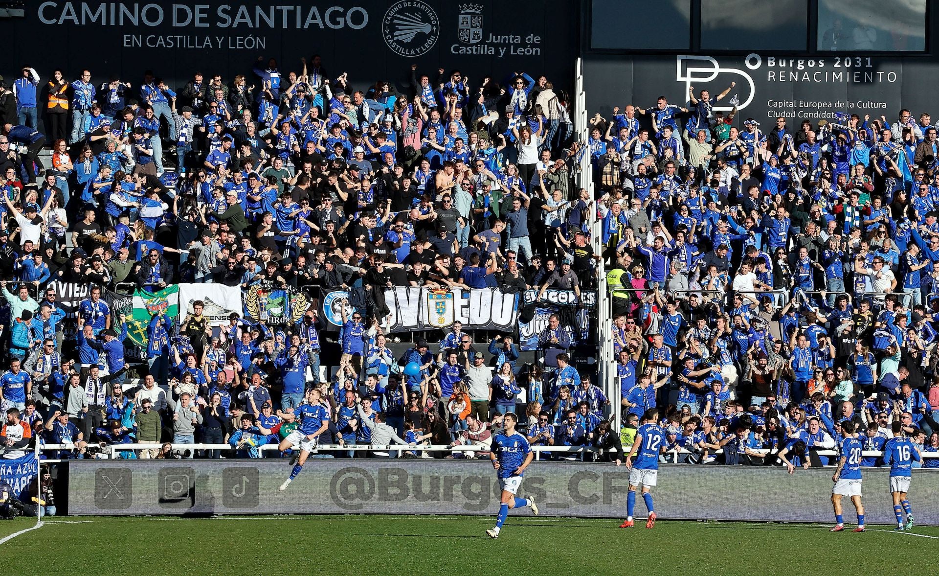 El Burgos deja escapar los tres puntos de El Plantío frente al Real Oviedo