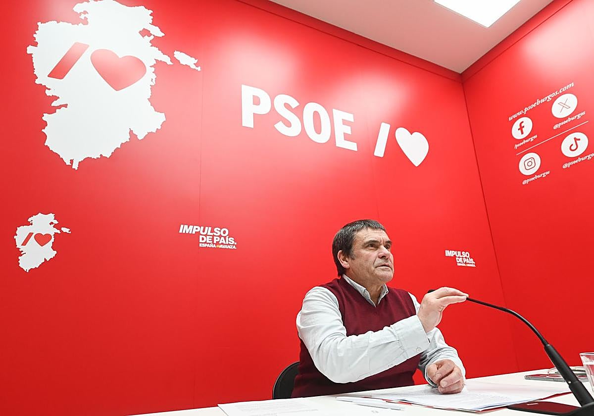 Jesús Puente, portavoz de Sanidad en las Cortes de Castilla y León y secretario de Sanidad de la Comisión Ejecutiva Autonómica (CEA) del PSOECyL.