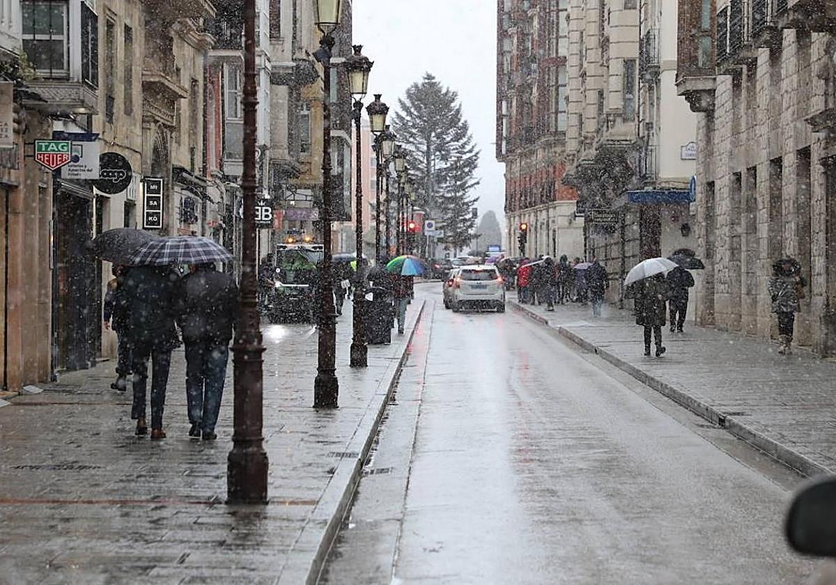 Burgos entra en aviso por probabilidad de nevadas el domingo.