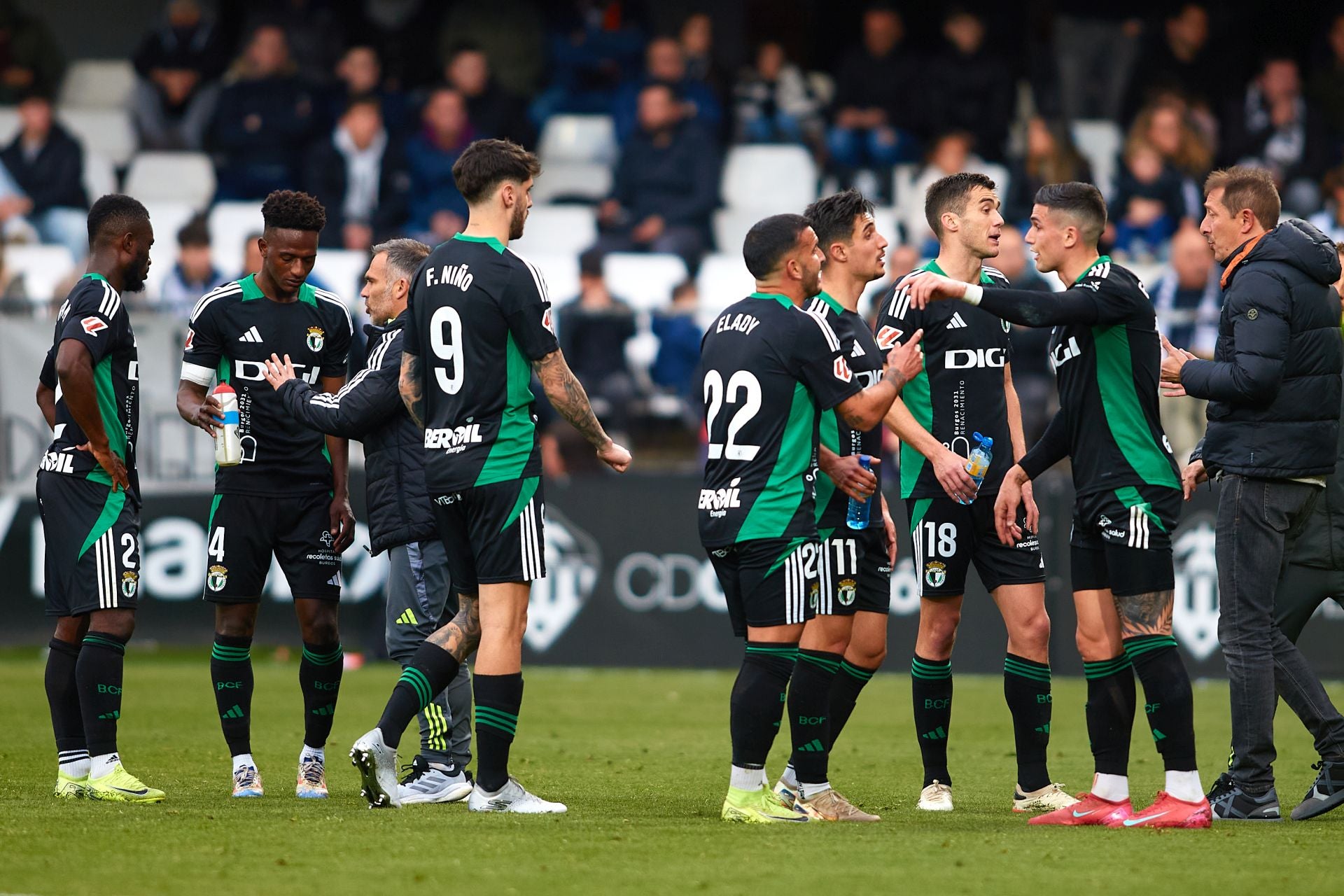 La derrota del Burgos CF en Castalia, en imágenes