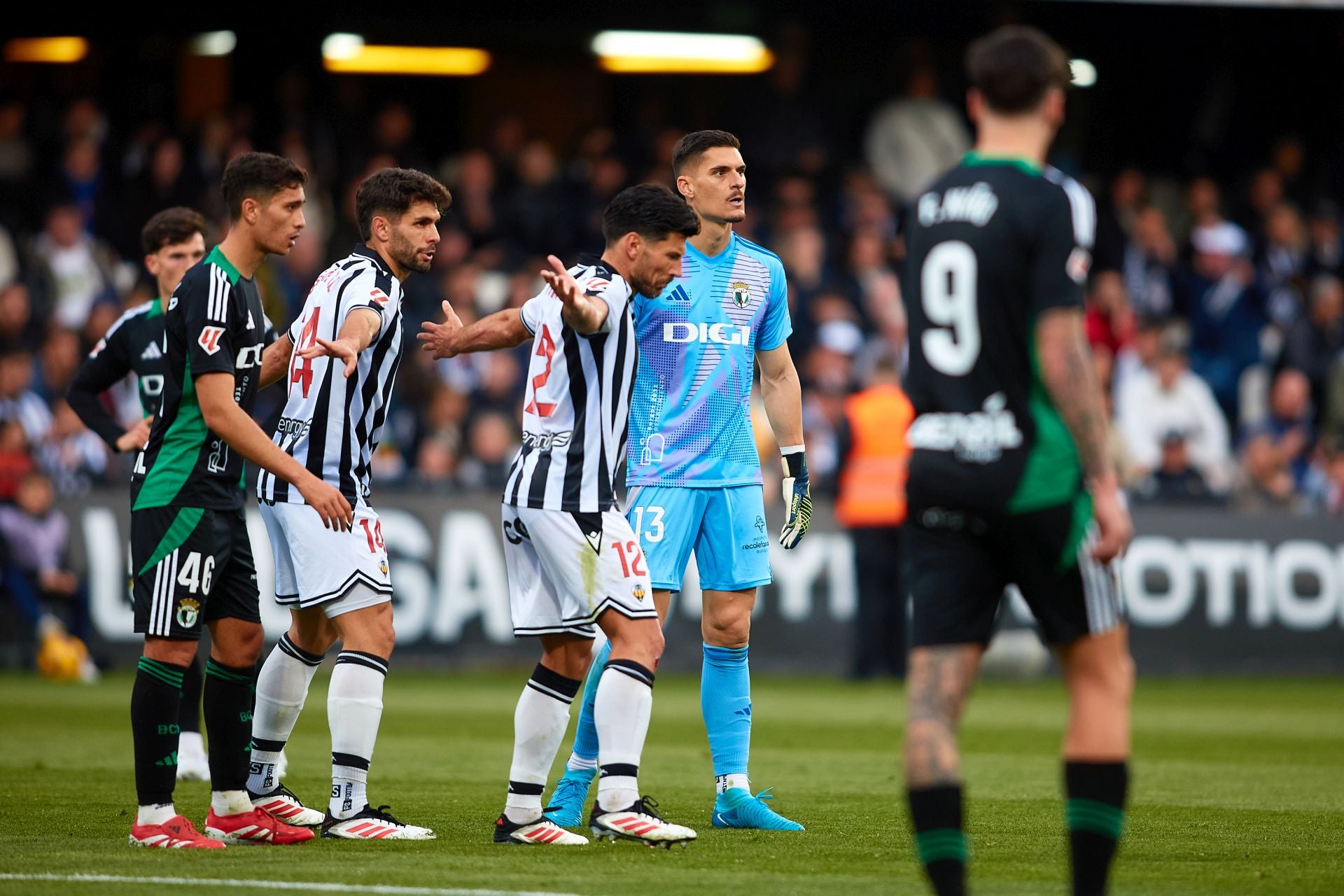 La derrota del Burgos CF en Castalia, en imágenes