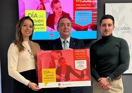 Lucía Echevarrieta, Ramón Sobremonte y Mario Pérez.