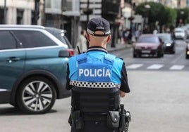Agente de la Policía Local de Burgos.