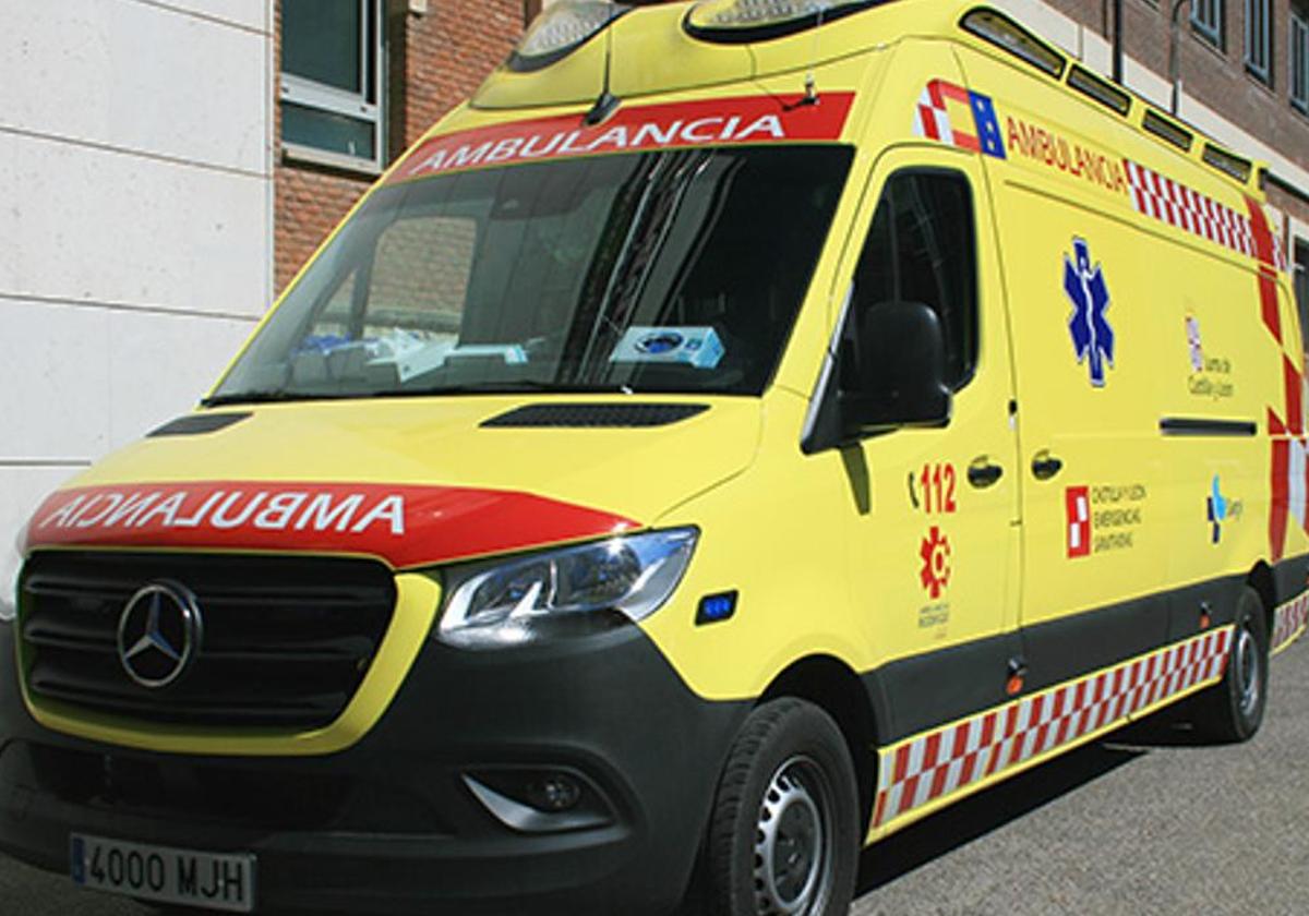 Herido leve tras un accidente de tráfico en Burgos