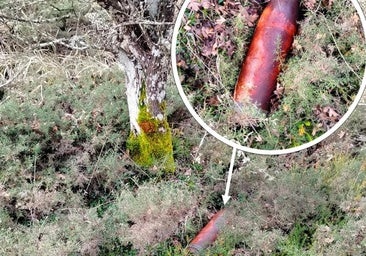 Destruyen dos proyectiles militares hallados en un campo de Burgos