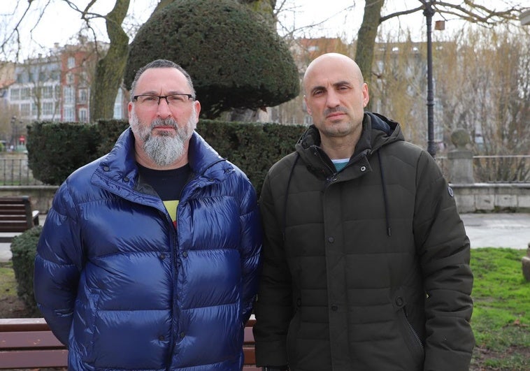 Roberto de Salomón y Alberto Aguilar, pacientes de covid persistente.