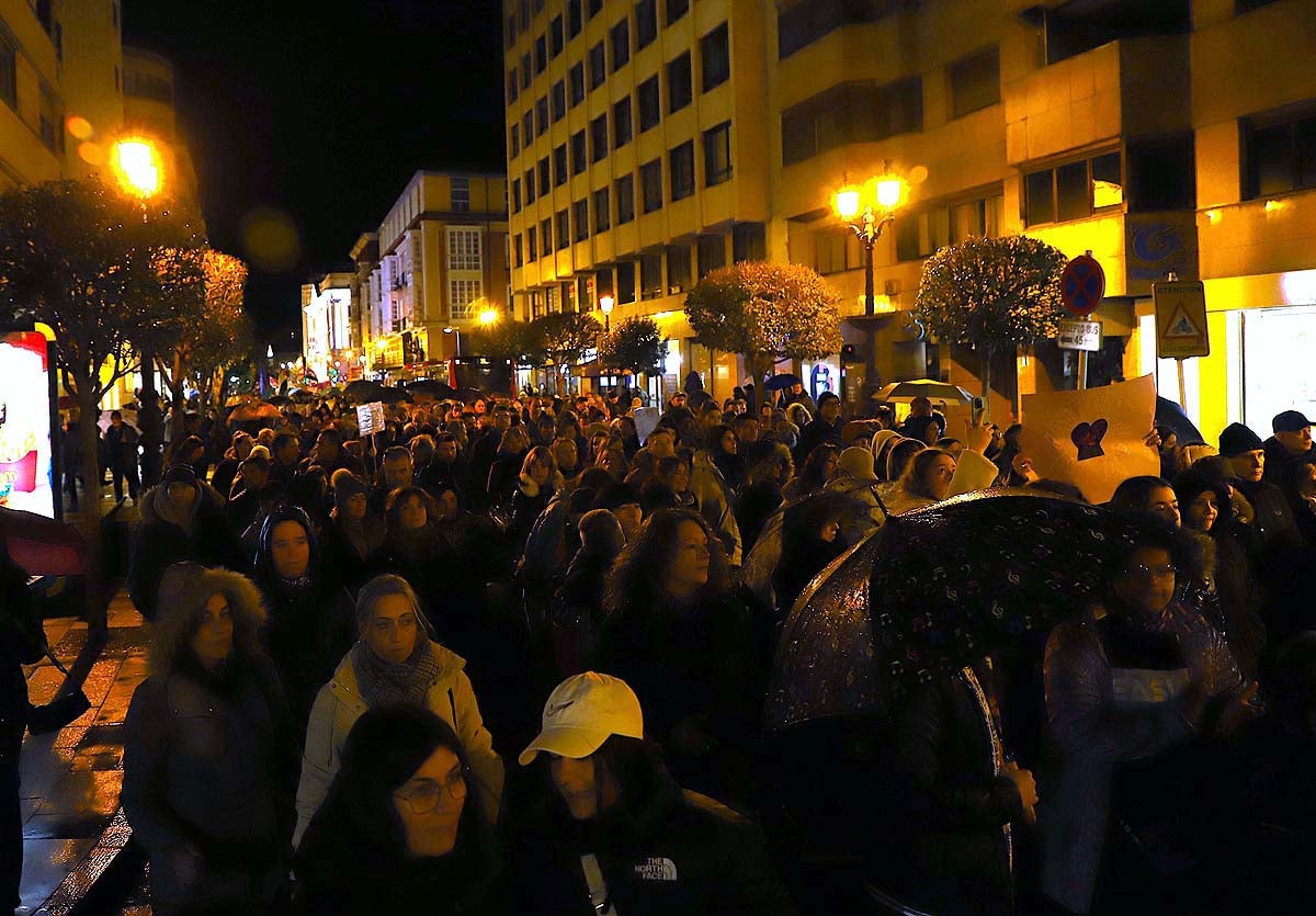 Así ha sido la manifestación del 8M en Burgos