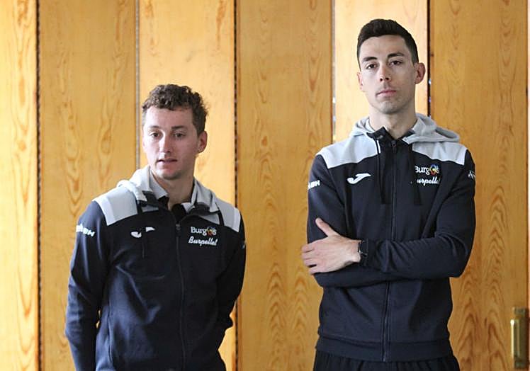 Rodrigo Álvarez y Ángel Fuentes respondieron a las preguntas planteadas por los escolares.