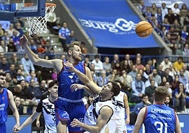 Así ha sido en imágenes el derbi burgalés de baloncesto
