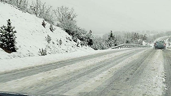 Activada la alerta por nevadas en Burgos