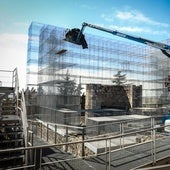 La recreación volumétrica del palacio de Alfonso X es el elemento más importante del proyecto.