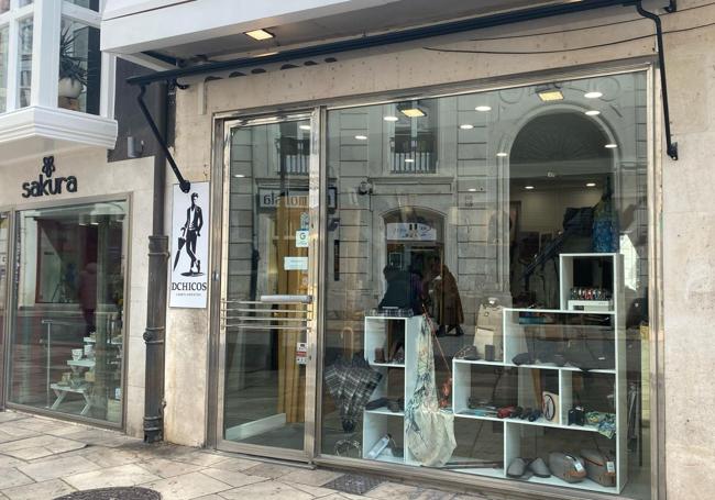 Nueva tienda de complementos en el centro de Burgos.