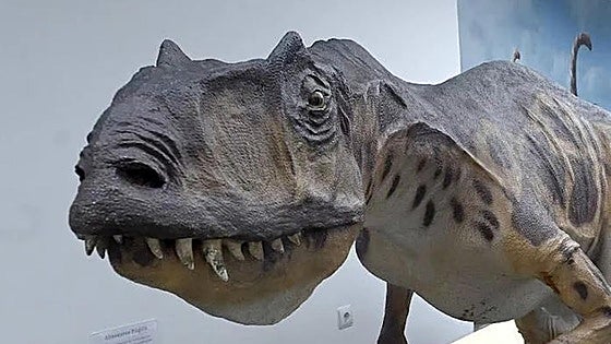 El Museo de Dinosaurios de un pueblo de Burgos abre espacios inéditos durante dos días