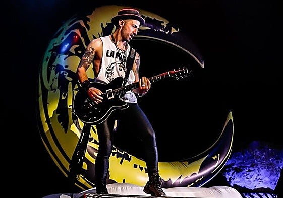 Guitarrista del grupo La Fuga en una imagen de archivo.