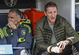 Ramis durante el encuentro de este domingo.