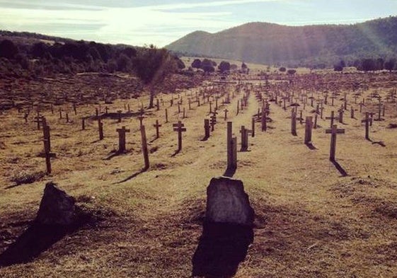El cementerio de Sad Hill en Covarrubias.