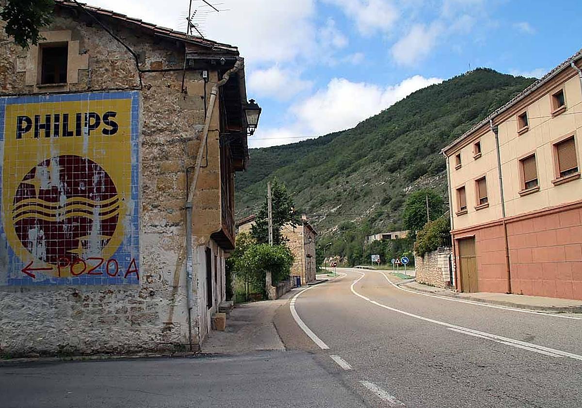 N-623 a su paso por Covanera, uno de los puntos negros identificados por la AEA.