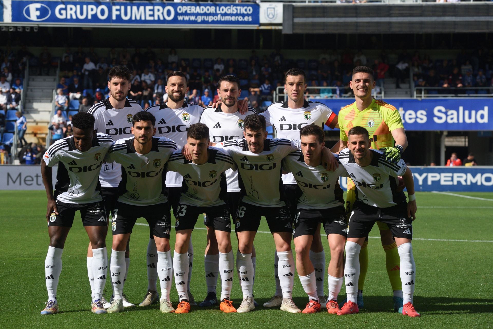 El empate del Burgos CF en Tenerife, en imágenes