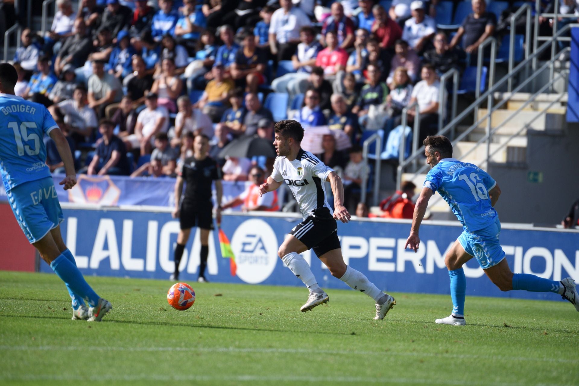 El empate del Burgos CF en Tenerife, en imágenes