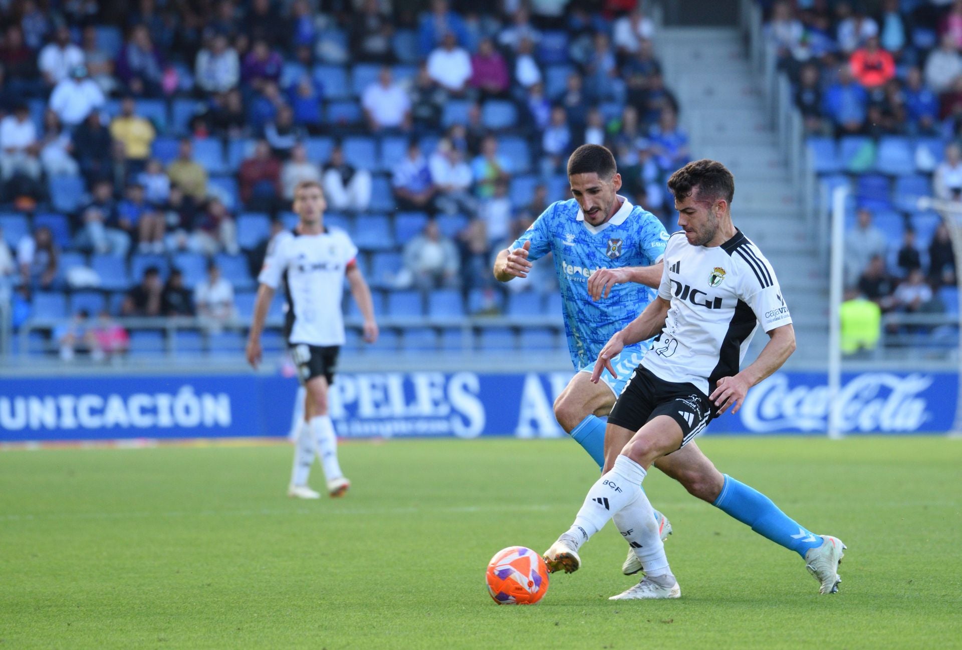 El empate del Burgos CF en Tenerife, en imágenes