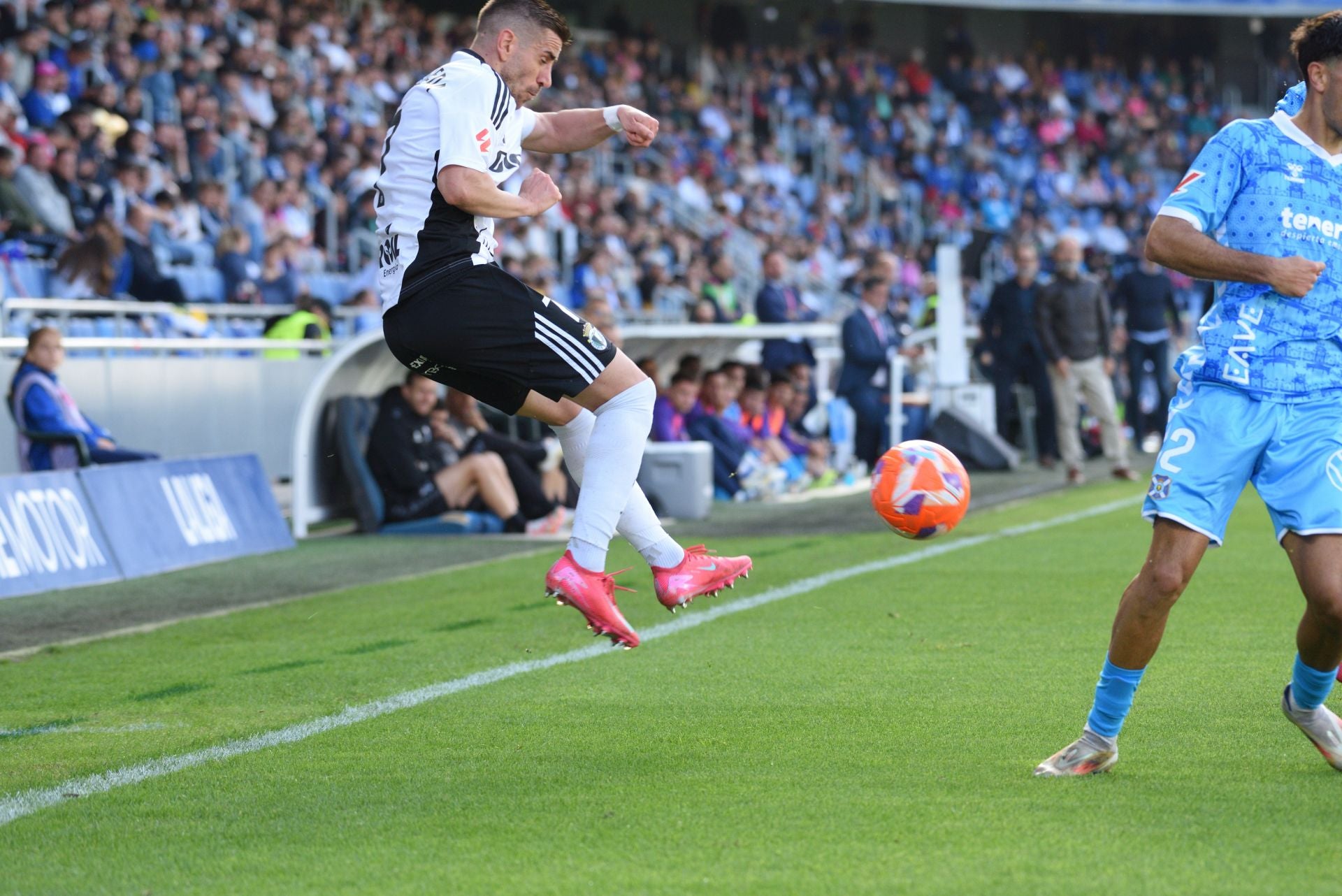 El empate del Burgos CF en Tenerife, en imágenes