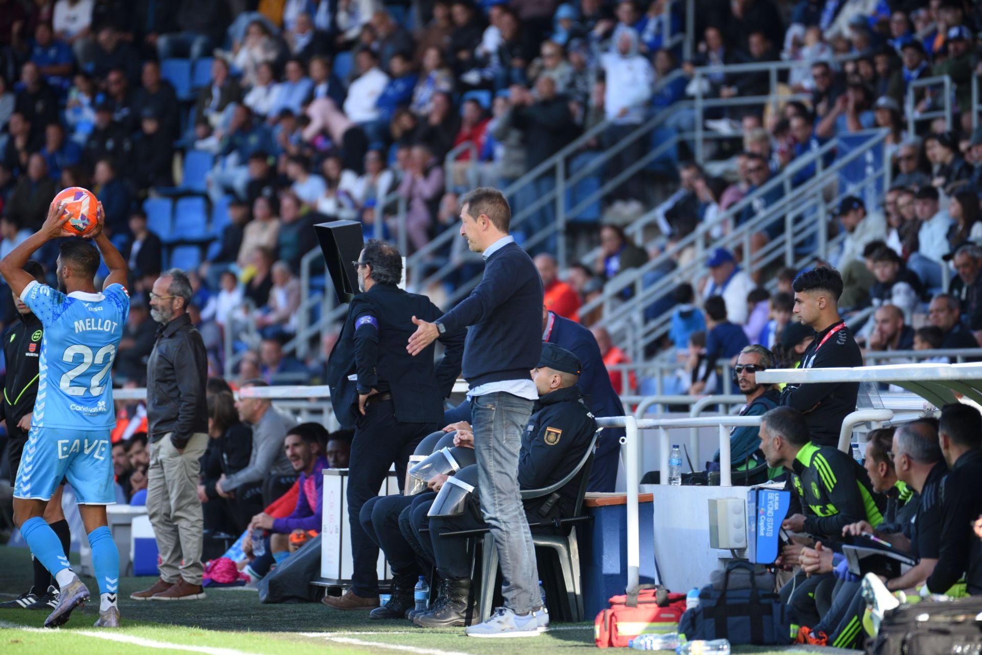 El empate del Burgos CF en Tenerife, en imágenes