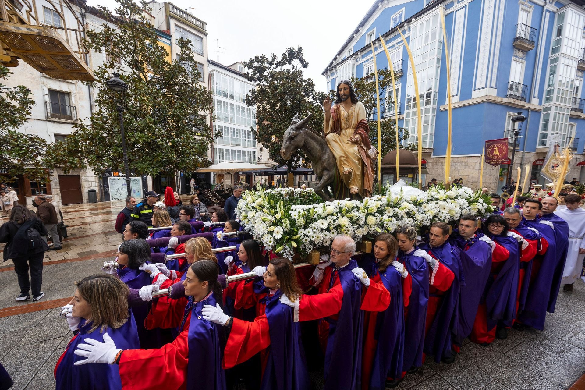 La procesión de la Borrquilla de Burgos, en imágenes