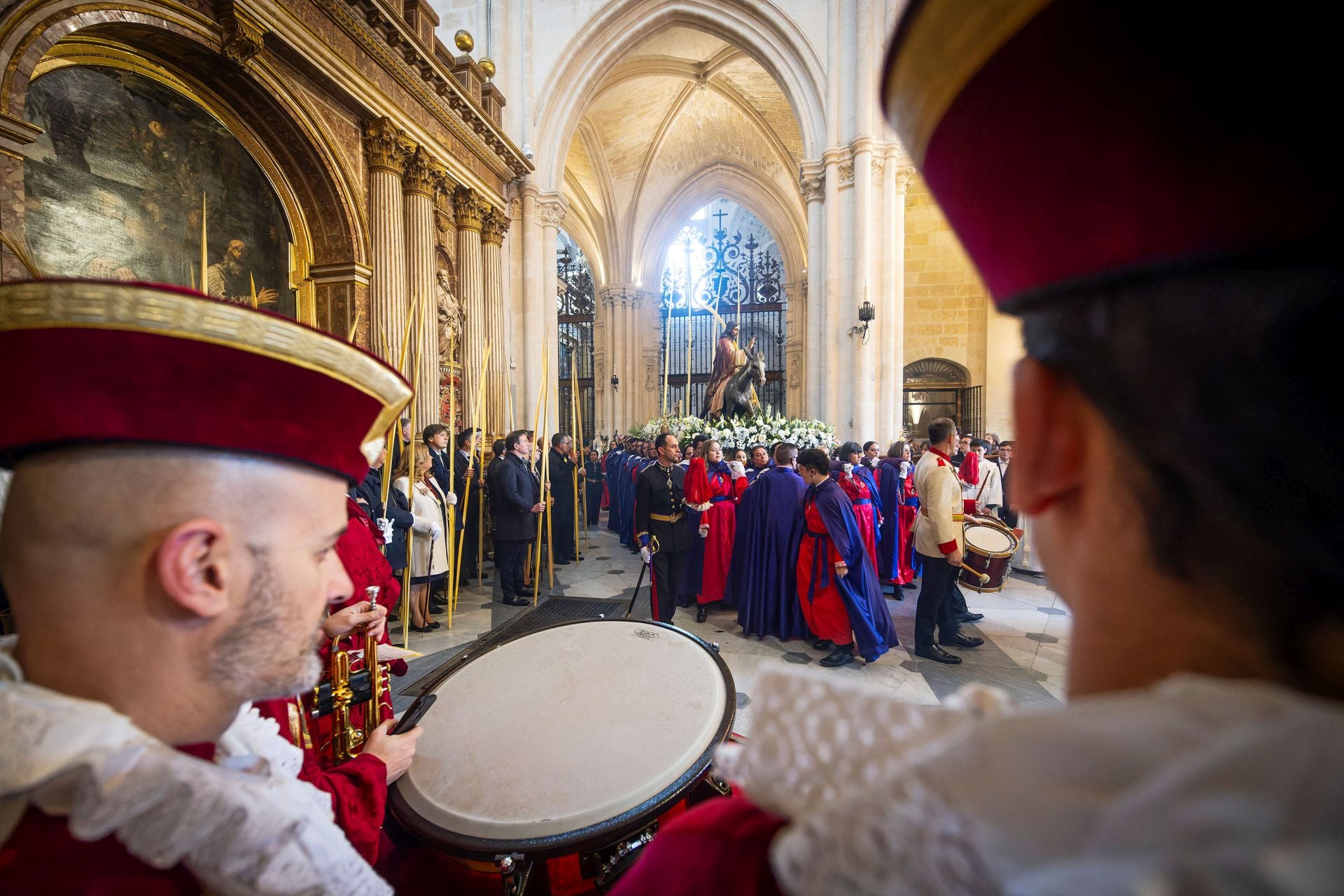 La procesión de la Borrquilla de Burgos, en imágenes