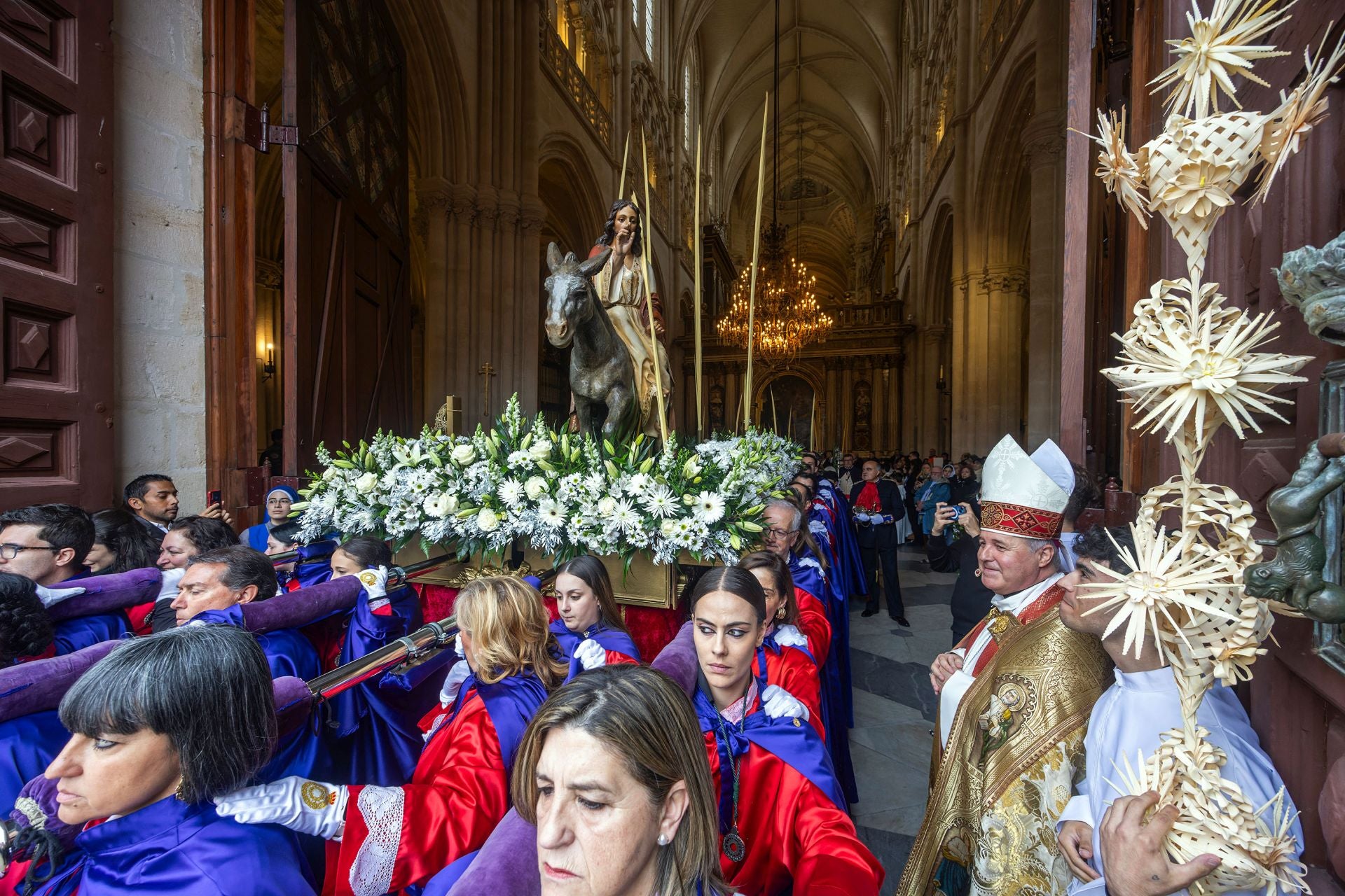 La procesión de la Borrquilla de Burgos, en imágenes