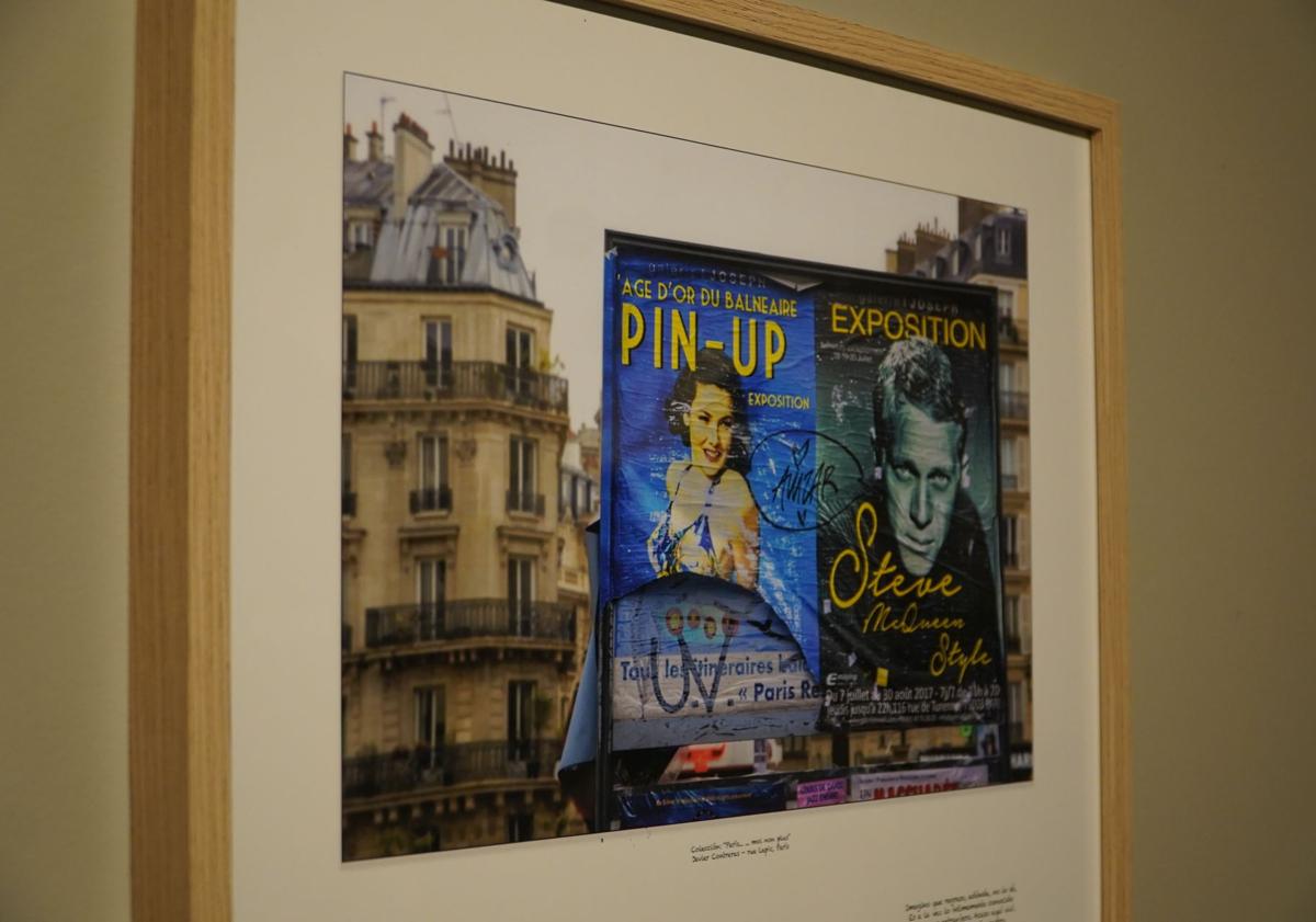 Imagen principal - El fotógrafo de Burgos que expone su particular mirada sobre París