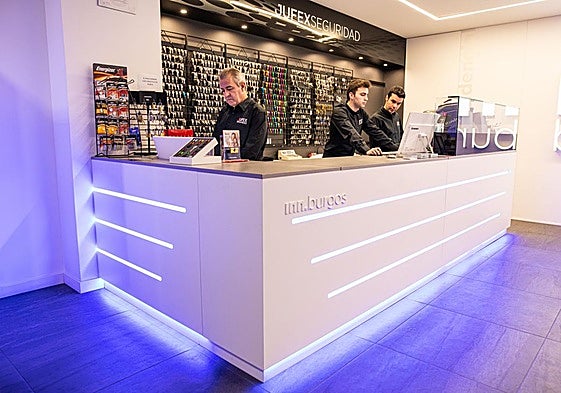Instalaciones de Jufex Seguridad, en Burgos.