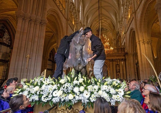 La procesión de la Borriquilla de Burgos