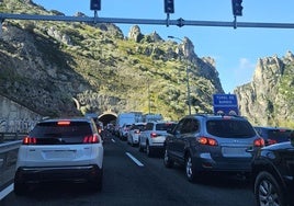 Retenciones en la AP-1 debido a un nuevo accidente.