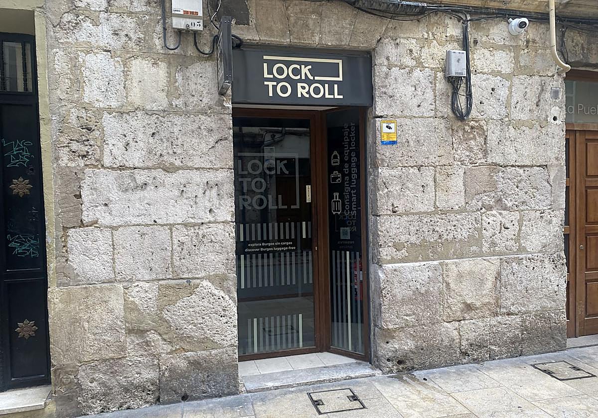 Fachada de la consigna Lock to Roll