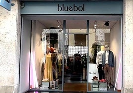 Escaparate de Bluebol.