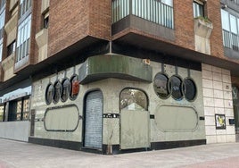 Local que se subastará ubicado en la avenida del Arlanzón, en Burgos.