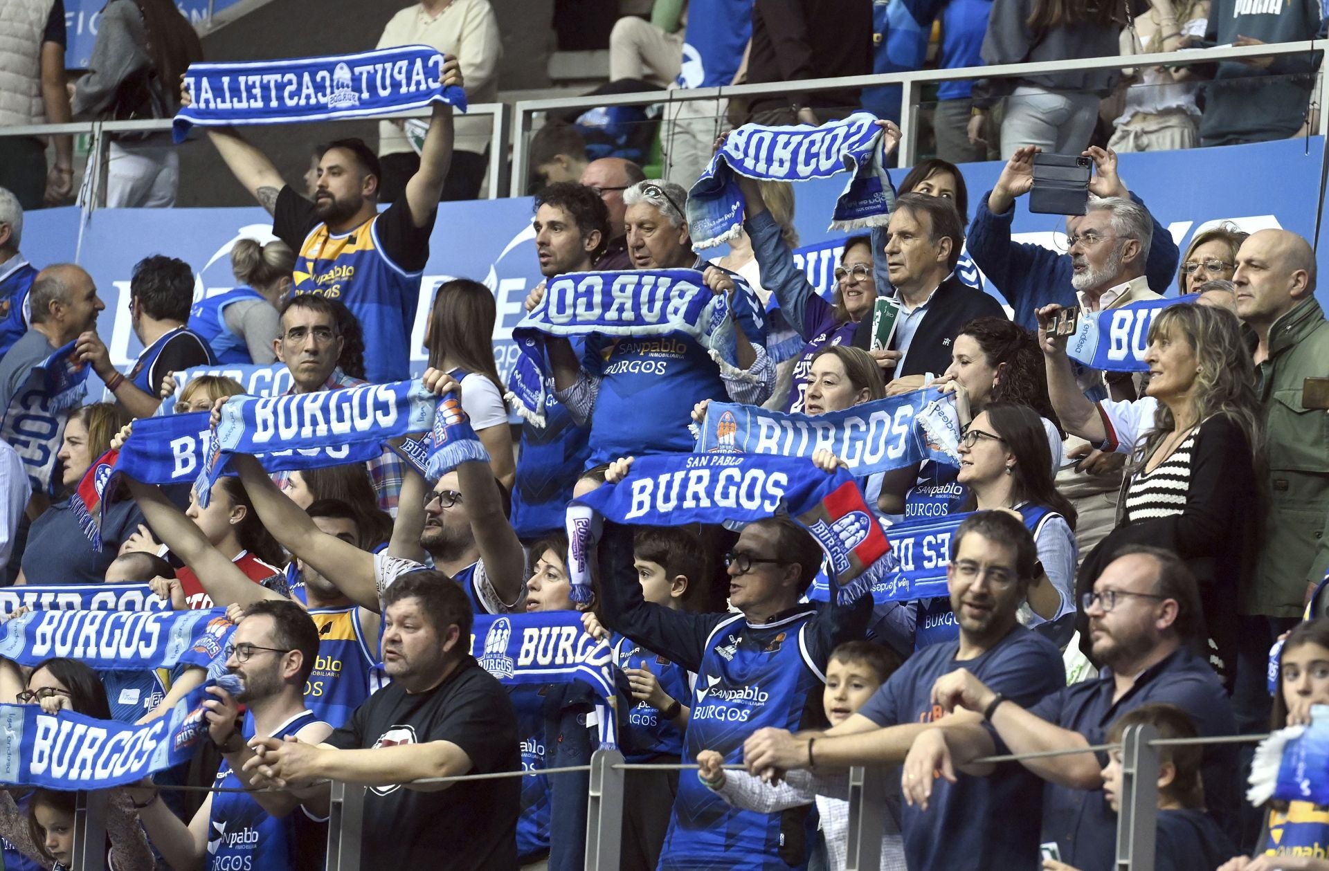 La victoria del ascenso del San Pablo Burgos, en imágenes
