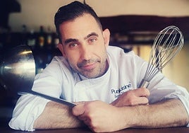 El chef de Aranda Sergio Marqués.
