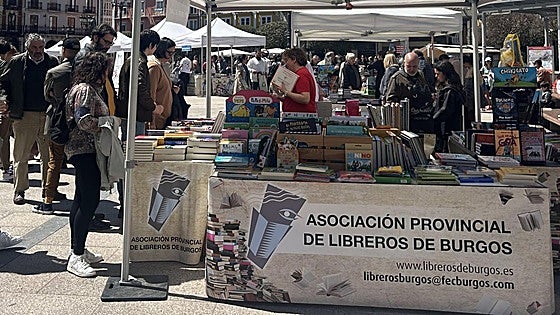 La literatura conquista Burgos en un Día del Libro «muy positivo»