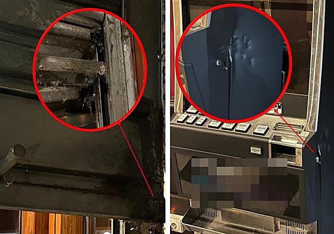 Daños ocasionados en los locales hosteleros de Burgos.