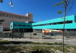 Aspecto actual del centro de salud de García Lorca, en Capisco