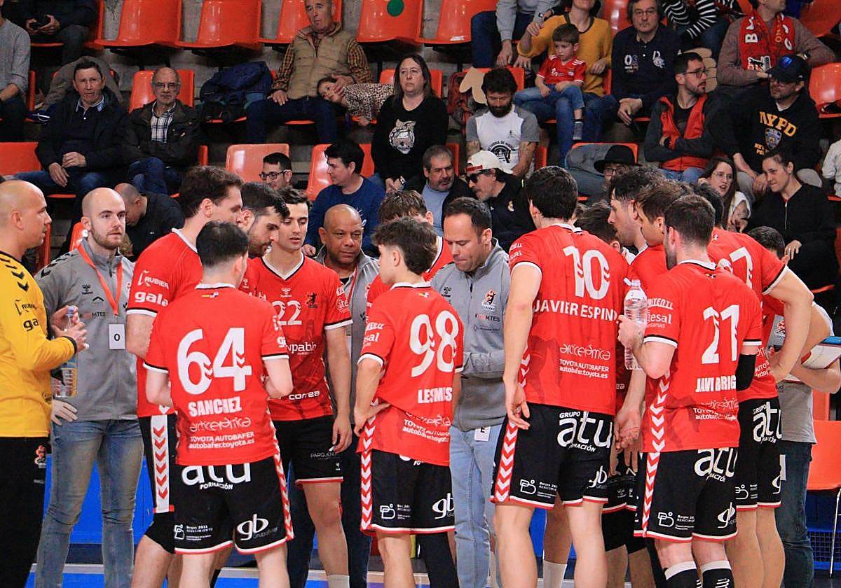 Jugadores del UBU San Pablo Bm. Burgos.