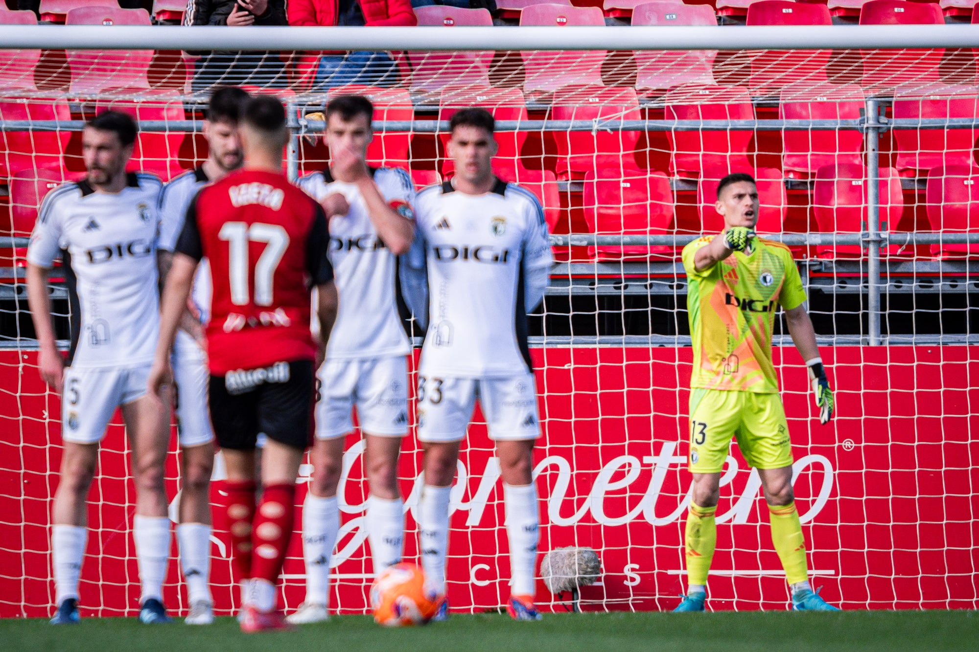 La derrota del Burgos CF en el derbi, en imágenes