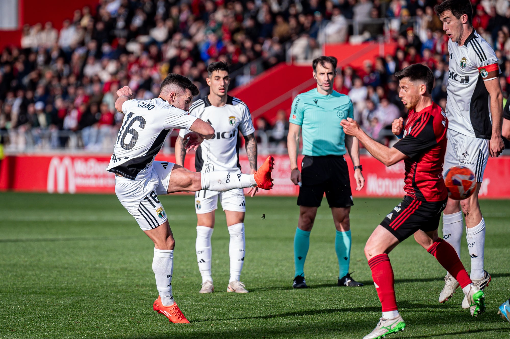 La derrota del Burgos CF en el derbi, en imágenes