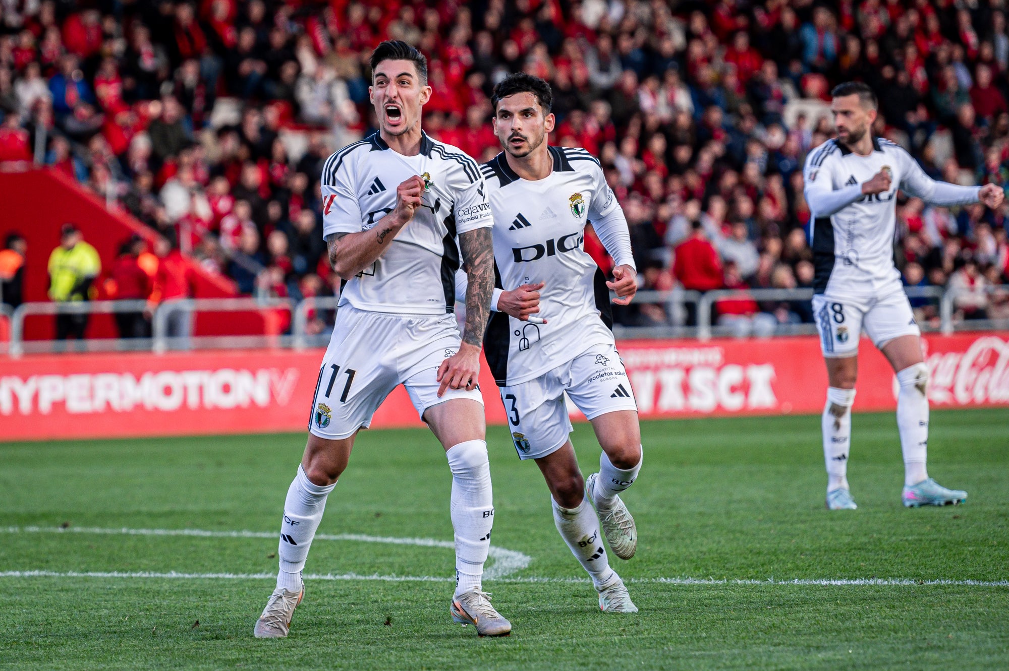 La derrota del Burgos CF en el derbi, en imágenes