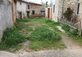 Estado de las calles de Villanueva Matamala, en Burgos