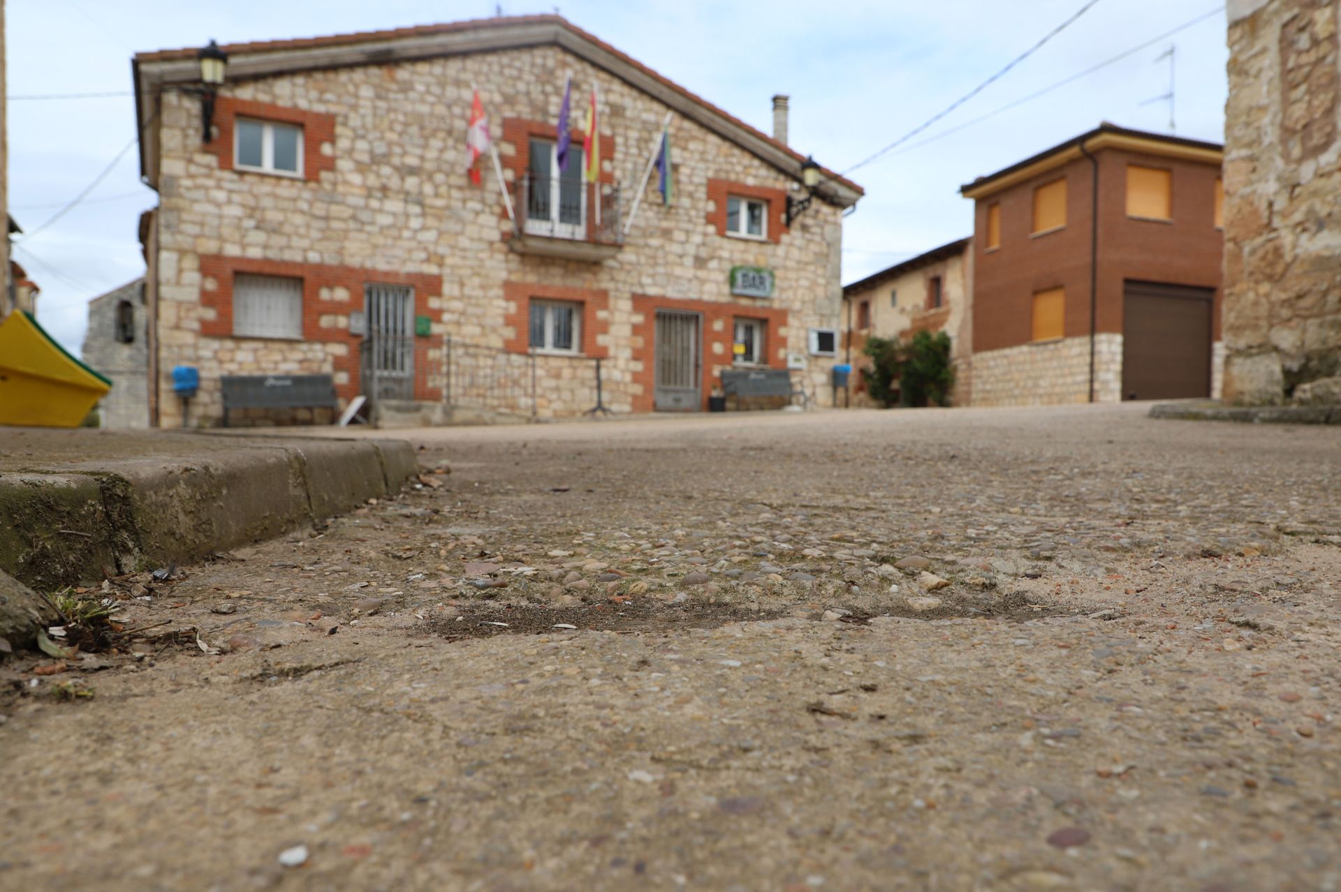 El mal estado de las calles de Villanueva Matamala, en imágenes