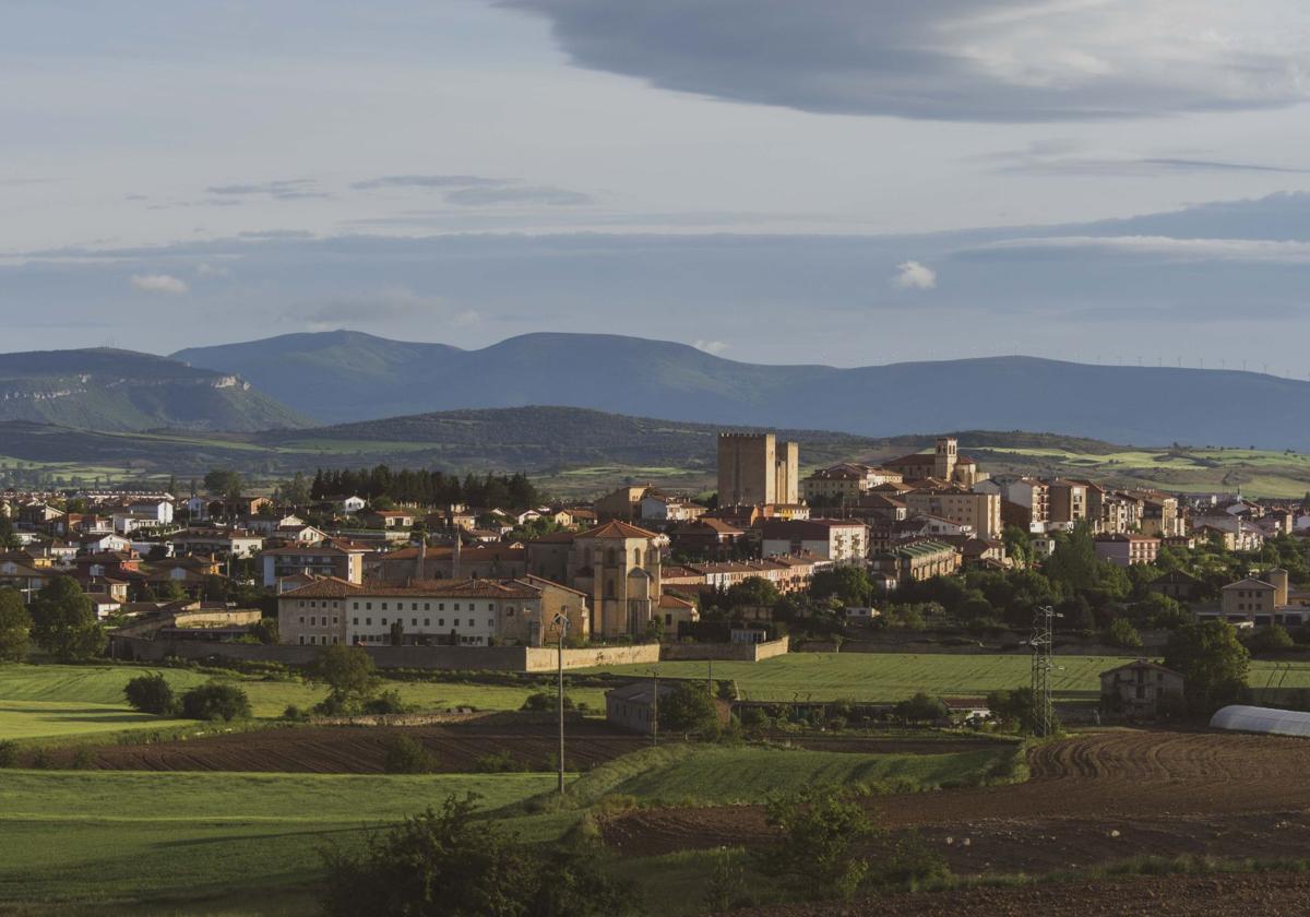 Vista de Medina de Pomar, en Burgos.