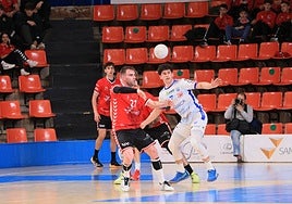 Imagen de Javi Rodríguez durante un encuentro.